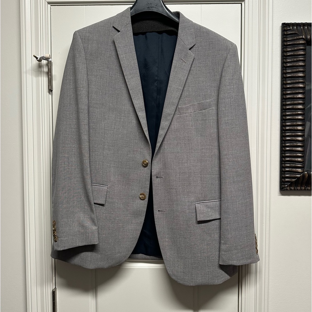 Jcrew Thompson Gray Suit/Pant 44R